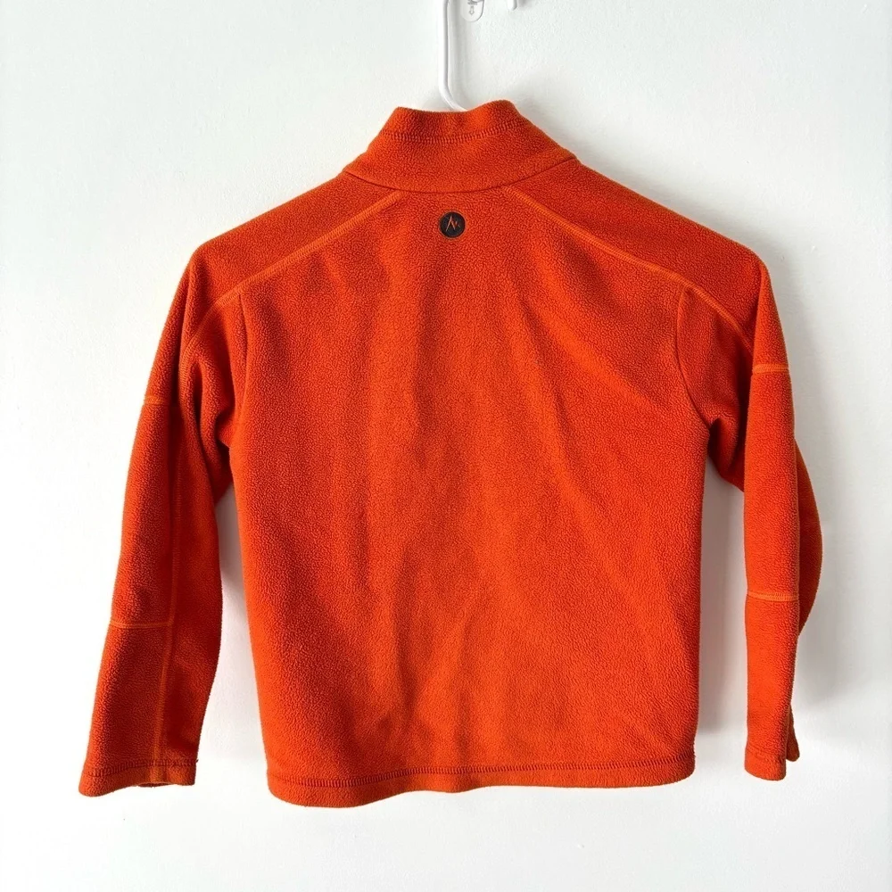Marmot orange fleece